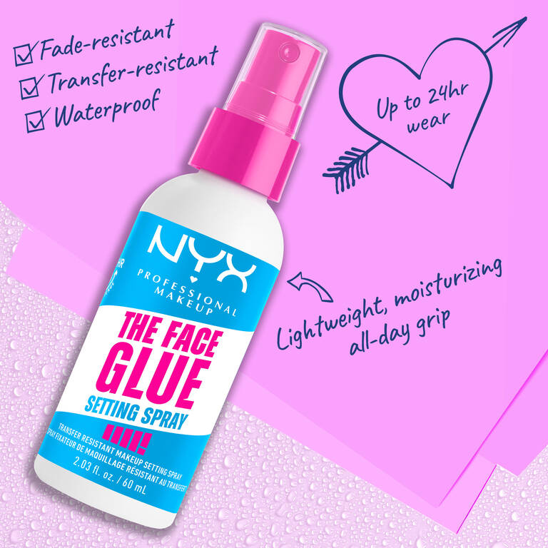 The Face Glue Setting Spray
