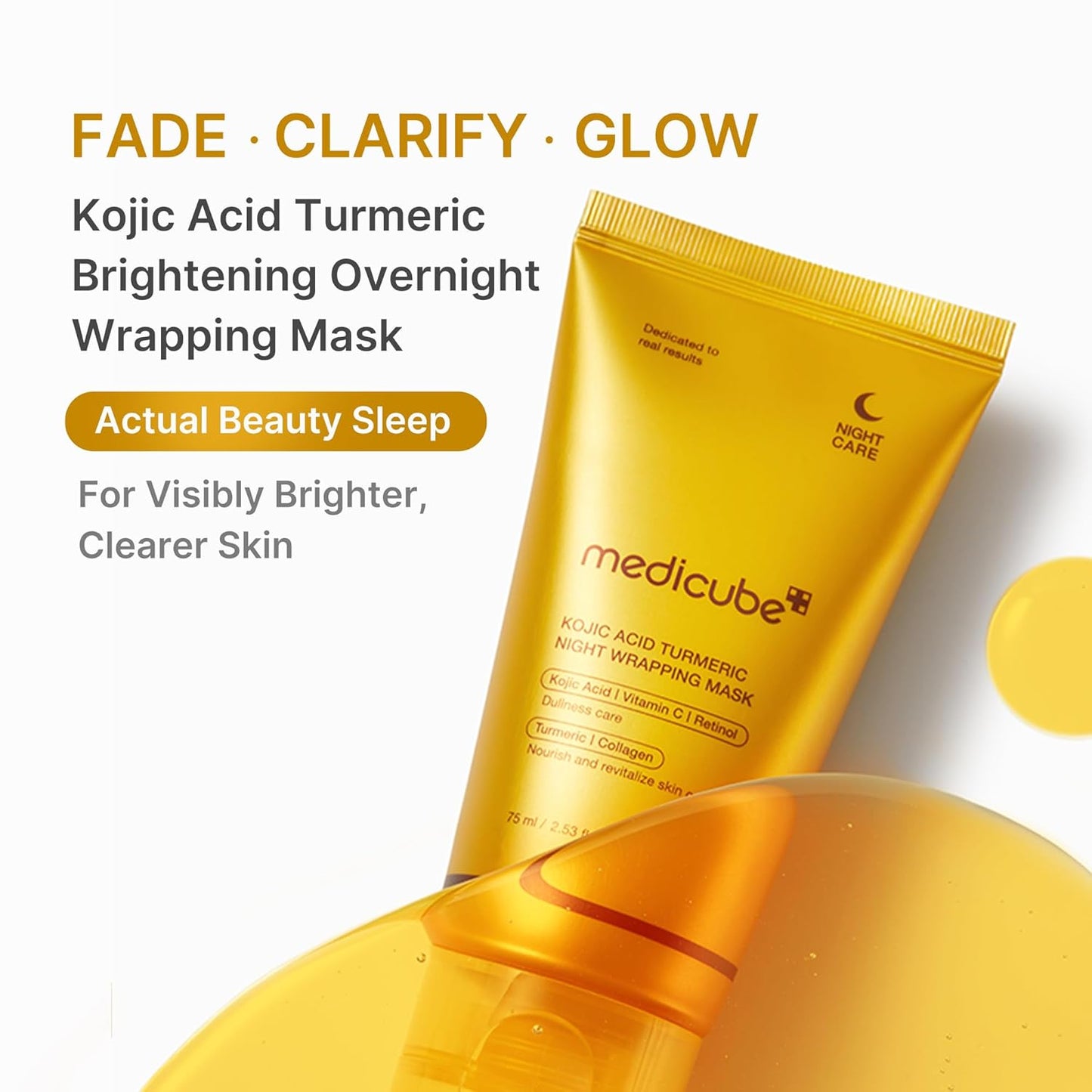 Kojic Acid Tumeric Night Wrapping Mask