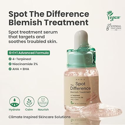Spot The Difference Blemish Treatment