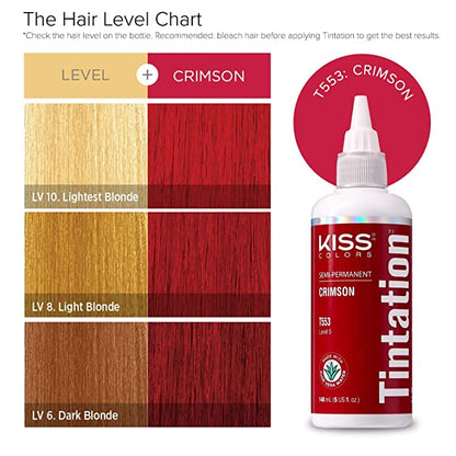 Tintation Semi-Permanent Color - Crimson