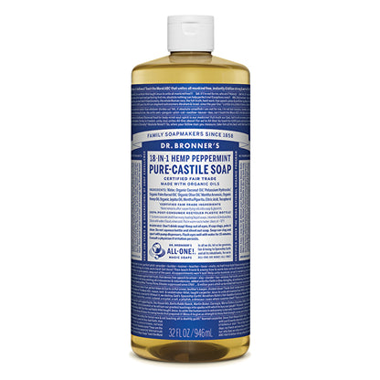 PURE-CASTILE LIQUID SOAP (32Oz)