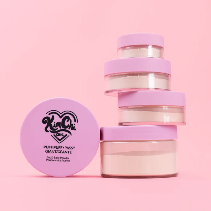 (NEW SIZE !) PUFF PUFF PASS SET & BAKE POWDER - 03 TRANSLUCENT