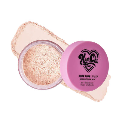(NEW SIZE !) PUFF PUFF PASS SET & BAKE POWDER - 03 TRANSLUCENT