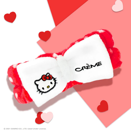 Hello Kitty Classic White Spa Teddy Headyband