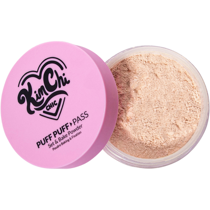 (NEW SIZE !) PUFF PUFF PASS SET & BAKE POWDER - 03 TRANSLUCENT