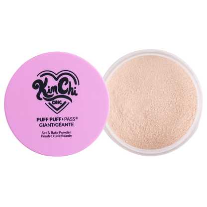 (NEW SIZE !) PUFF PUFF PASS SET & BAKE POWDER - 03 TRANSLUCENT